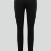 Legginsy z zapiętką czarne