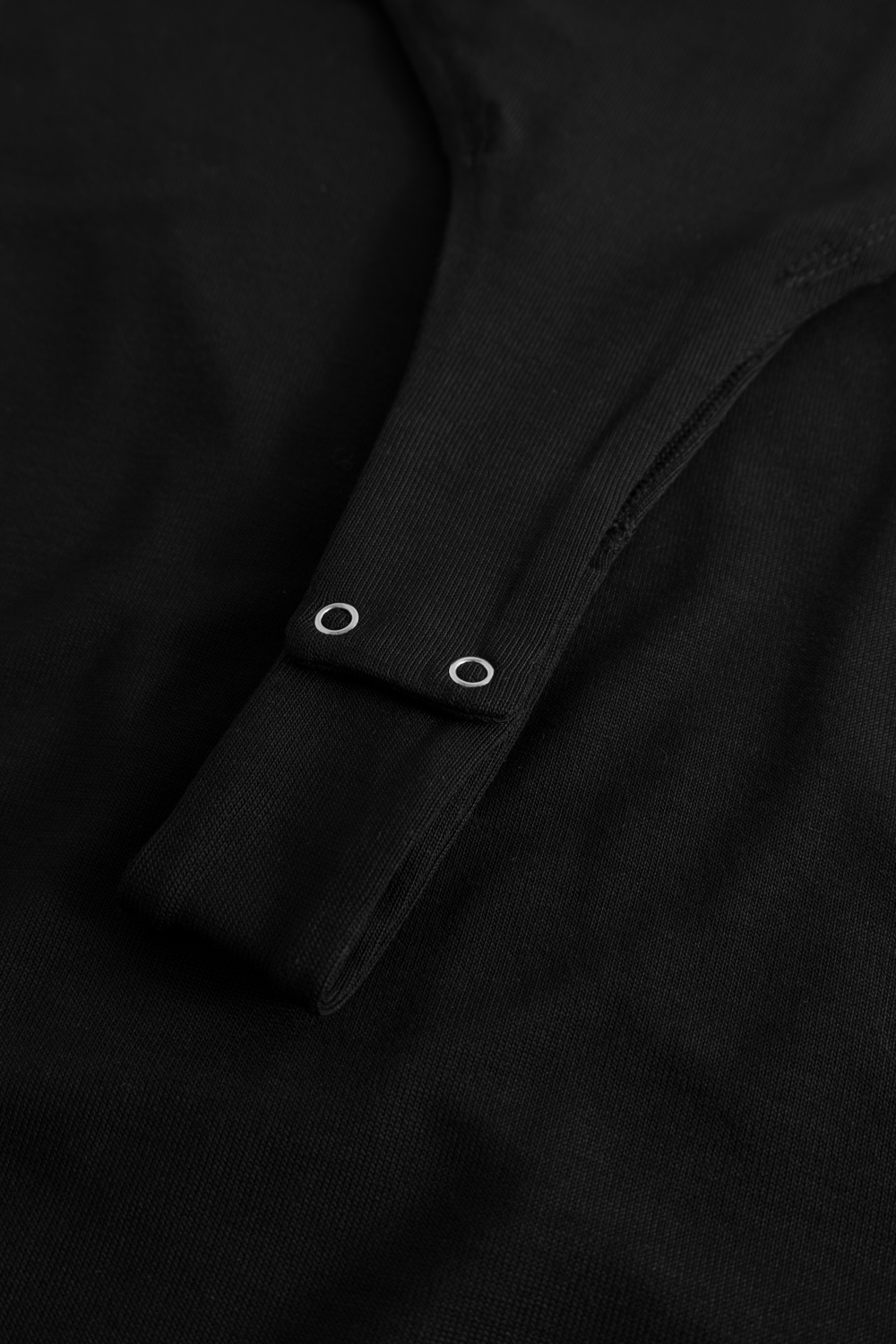 Oversize T-shirt body czarne - obrazek 4