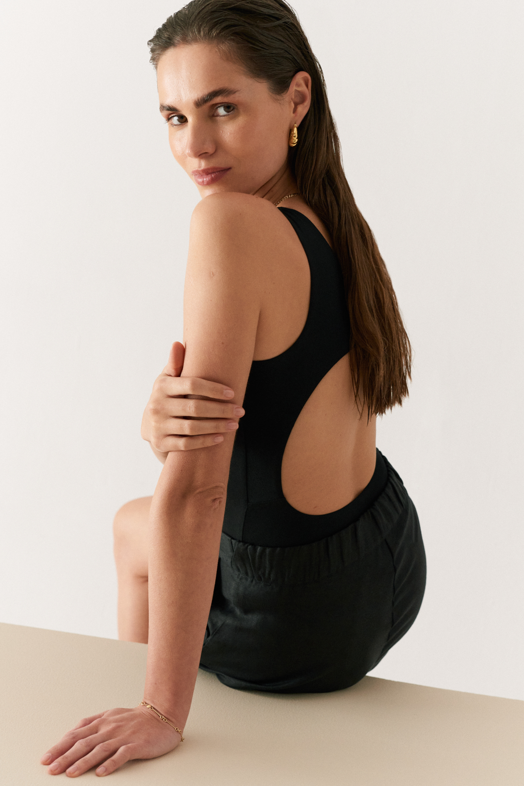 Body bokserka czarne - obrazek 2