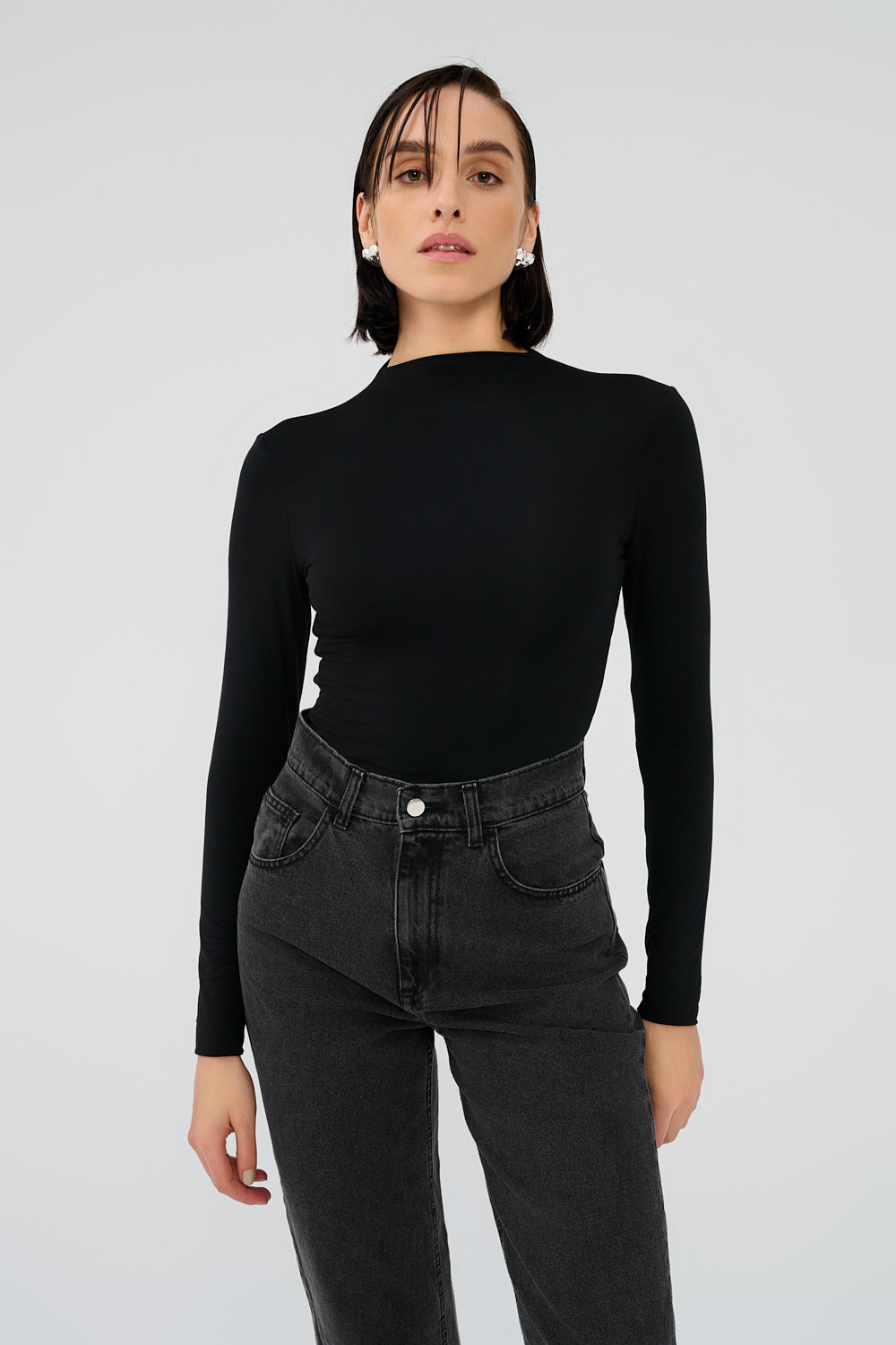 Body z mini golfem czarne - obrazek 2